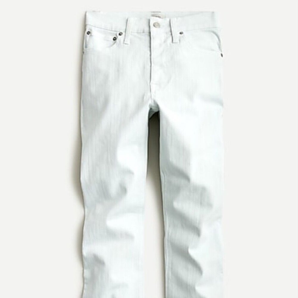 J CREW NWT Garment-dyed 9" demi-boot crop jean